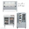 Cots & Cribs Cam Cam Copenhagen Harlequin Set - Grey