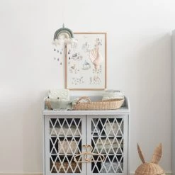 Cam Cam Copenhagen Harlequin Changing Table - Grey Changing Tables