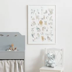 CAM CAM COPENHAGEN Prints & Wall Art Cam Cam Alphabet Poster - English