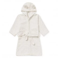 CAM CAM COPENHAGEN Cam Cam Hooded Organic Baby Bear Bathrobe - Ivory Baby Bathtime
