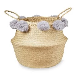 NEW ARRIVALS Cam Cam Copenhagen Belly Basket - Grey