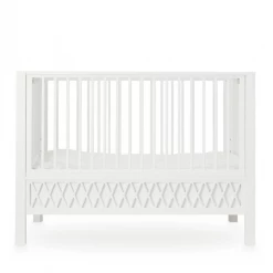 Cam Cam Copenhagen Harlequin Cot Bed - White