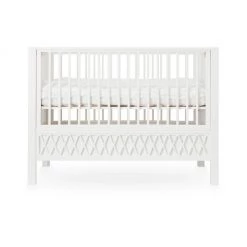 Cam Cam Copenhagen Harlequin Cot Bed - White