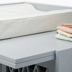 Cam Cam Copenhagen Harlequin Changing Table - Grey Changing Tables