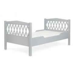 Kids Beds Cam Cam Copenhagen Harlequin Junior To Single Bed - Grey