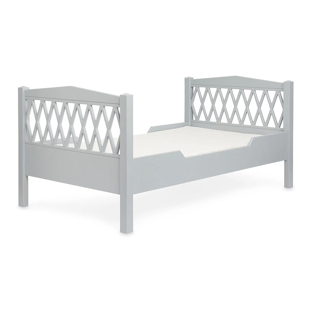 Kids Beds Cam Cam Copenhagen Harlequin Junior To Single Bed - Grey 3 Kids Beds Cam Cam Copenhagen Harlequin Junior To Single Bed - Grey