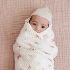 Swaddles Cam Cam Copenhagen Organic Swaddle Light - Wildflower