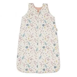 Cam Cam Copenhagen Organic Baby Sleeping Bag (2.5 Tog) - Pressed Leaves Rose Sleeping Bags