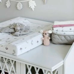 Nursery Storage Caddy's Cam Cam Copenhagen Quilted Storage Basket Set - Hazel