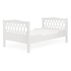 Kids Beds Cam Cam Copenhagen Harlequin Junior To Single Bed - White