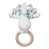 CAM CAM COPENHAGEN Cam Cam Organic Peacock Rattle - Fiori Baby Teething Toys & Comforters
