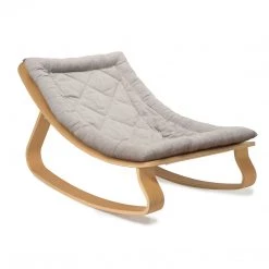 Charlie Crane Levo Baby Rocker - Beech + Grey Cushion Bouncers & Baby Chairs 13 Charlie Crane Levo Baby Rocker - Beech + Grey Cushion Bouncers & Baby Chairs