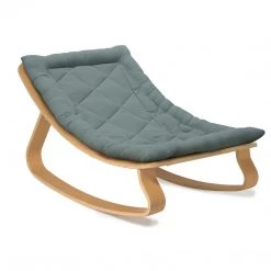 Charlie Crane Levo Baby Rocker - Beech + Orage Cushion NEW ARRIVALS