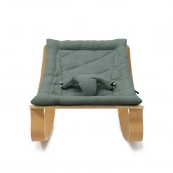 Charlie Crane Levo Baby Rocker - Beech + Orage Cushion NEW ARRIVALS