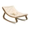 Bouncers & Baby Chairs Charlie Crane Levo Baby Rocker - Walnut + Organic White Cushion 1 Bouncers & Baby Chairs Charlie Crane Levo Baby Rocker - Walnut + Organic White Cushion
