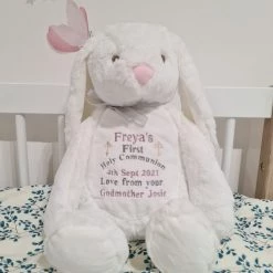 Cherish Me Personalised Bunny - Holy Communion
