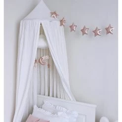 Cotton & Sweets Linen Canopy - White Canopies & Teepees 9 Cotton & Sweets Linen Canopy - White Canopies & Teepees