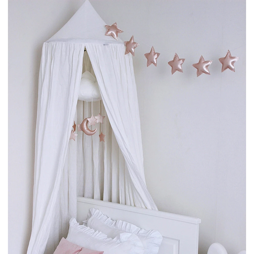 Cotton & Sweets Linen Canopy - White Canopies & Teepees 6 Cotton & Sweets Linen Canopy - White Canopies & Teepees