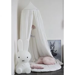 Cotton & Sweets Linen Canopy - White Canopies & Teepees