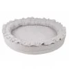 Cotton & Sweets Linen Junior Nest - Light Grey Playnests & Playmats