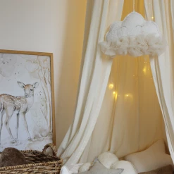 NEW ARRIVALS Cotton & Sweets Cloud Mobile - Vanilla
