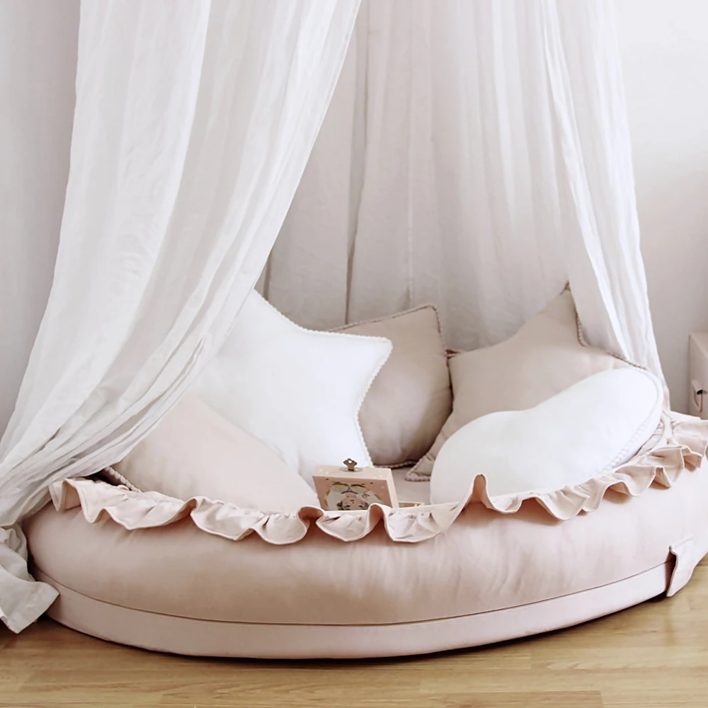 Cotton & Sweets Cotton Junior Nest - Powder Pink NEW ARRIVALS 5 Cotton & Sweets Cotton Junior Nest - Powder Pink NEW ARRIVALS