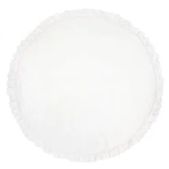 Cotton & Sweets Linen Playmat - White
