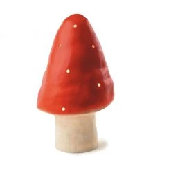 Heico Mushroom Lamp - Red Lighting