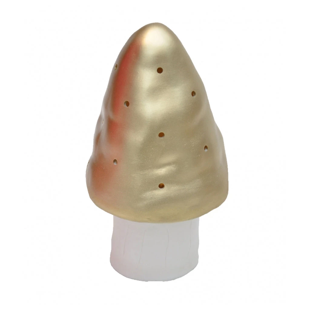 Lighting Heico Mushroom Lamp - Gold 3 Lighting Heico Mushroom Lamp - Gold