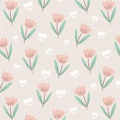 NEW ARRIVALS Hibou Home Summer Pink Wallpaper