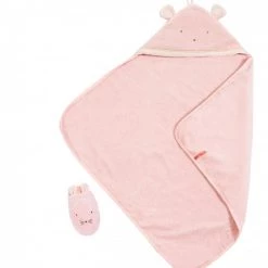 Moulin Roty Il était Une Fois Hooded Baby Towel Set NEW ARRIVALS