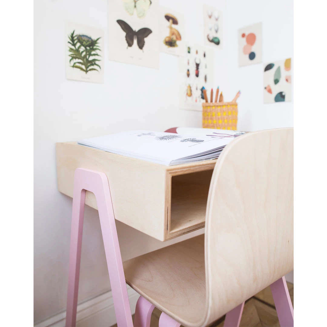 Kids Desks & Stools In2Wood Kids Desk - Pink 5 Kids Desks & Stools In2Wood Kids Desk - Pink