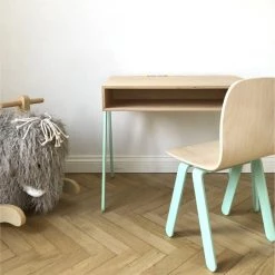 In2Wood Kids Desk - Mint Kids Desks & Stools