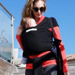 Je Porte Mon Bebe Baby Wrap Basic - Black