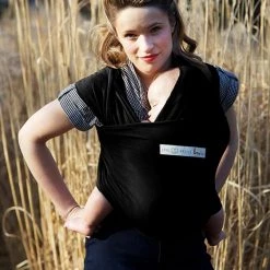 Je Porte Mon Bebe Baby Wrap Basic - Black