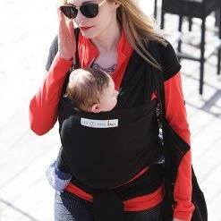 Je Porte Mon Bebe Baby Wrap Basic - Black