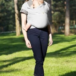 Baby Carriers & Slings Je Porte Mon Bebe Baby Wrap Basic - Pearl 8 Baby Carriers & Slings Je Porte Mon Bebe Baby Wrap Basic - Pearl