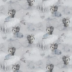 Bedding Jimmy Cricket - Mrs Mighetto Oh Cloud Friends Single Flat Sheet 7 Bedding Jimmy Cricket - Mrs Mighetto Oh Cloud Friends Single Flat Sheet