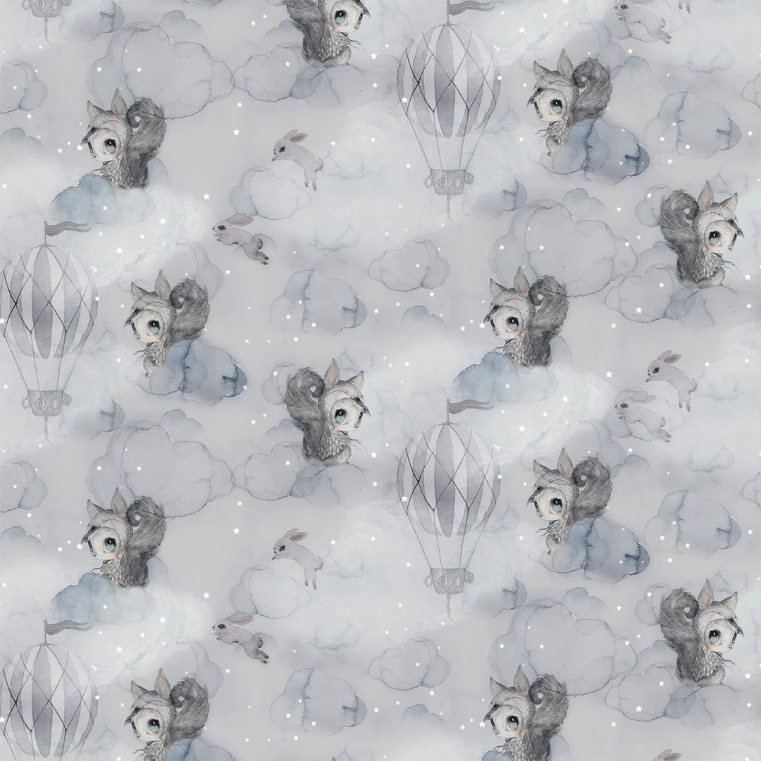 Bedding Jimmy Cricket - Mrs Mighetto Oh Cloud Friends Single Flat Sheet 5 Bedding Jimmy Cricket - Mrs Mighetto Oh Cloud Friends Single Flat Sheet