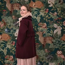 Jimmy Cricket Wallpaper - Woodlands Deep Teal