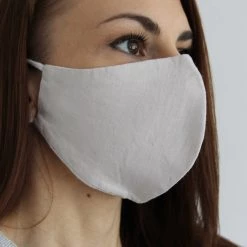 Josh & Jenna Reusable & Washable Linen Face Masks Clothing & Accessories