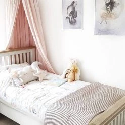 Canopies & Teepees Cotton & Sweets Linen Canopy - Powder Pink