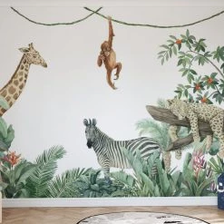 Photowall Kids Custom Wall Mural - Friends Of The Jungle NEW ARRIVALS