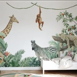 Photowall Kids Custom Wall Mural - Friends Of The Jungle NEW ARRIVALS