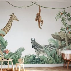 Photowall Kids Custom Wall Mural - Friends Of The Jungle NEW ARRIVALS