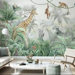 Photowall Kids Custom Wall Mural - Deep In The Jungle NEW ARRIVALS 12 Photowall Kids Custom Wall Mural - Deep In The Jungle NEW ARRIVALS