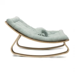 Charlie Crane Levo Baby Rocker - Walnut + Organic Farrow Cushion 11 Charlie Crane Levo Baby Rocker - Walnut + Organic Farrow Cushion