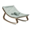 Charlie Crane Levo Baby Rocker - Walnut + Organic Farrow Cushion 2 Charlie Crane Levo Baby Rocker - Walnut + Organic Farrow Cushion