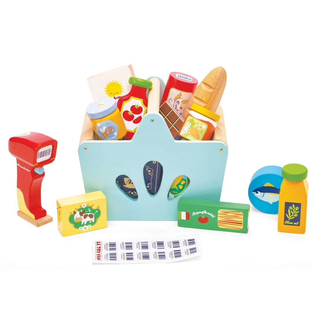 Wooden Toys Le Toy Van Wooden Toy Set - Groceries Set & Scanner 3 Wooden Toys Le Toy Van Wooden Toy Set - Groceries Set & Scanner
