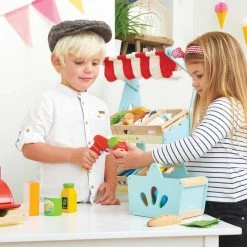 Wooden Toys Le Toy Van Wooden Toy Set - Groceries Set & Scanner 12 Wooden Toys Le Toy Van Wooden Toy Set - Groceries Set & Scanner